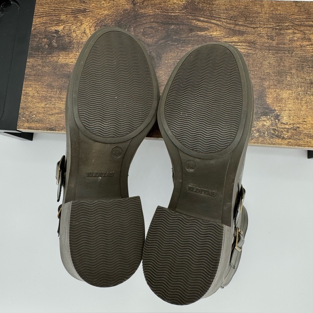 Monica Elditas Buckle Ankle Boots – Size 9.5 - Picture 7 of 11